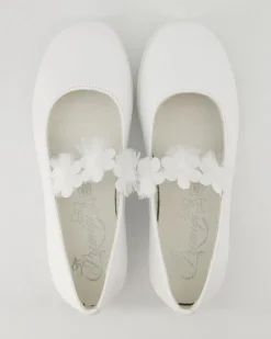 3920311 Ballerinas in Weiß