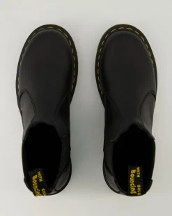 2976 Black Virginia Chelsea Boots in Schwarz