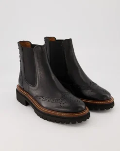 9093-002 Chelsea Boots in Schwarz