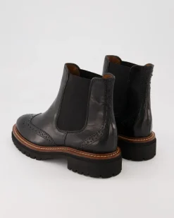 9093-002 Chelsea Boots in Schwarz