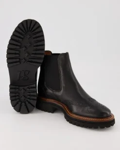 9093-002 Chelsea Boots in Schwarz
