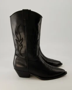 2084-17-05 Cowboyboots in Schwarz