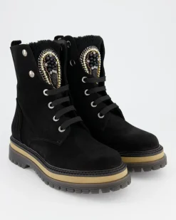 2762 D Stiefeletten in Schwarz