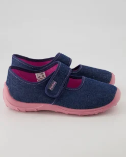 532342 Hausschuhe in Blau