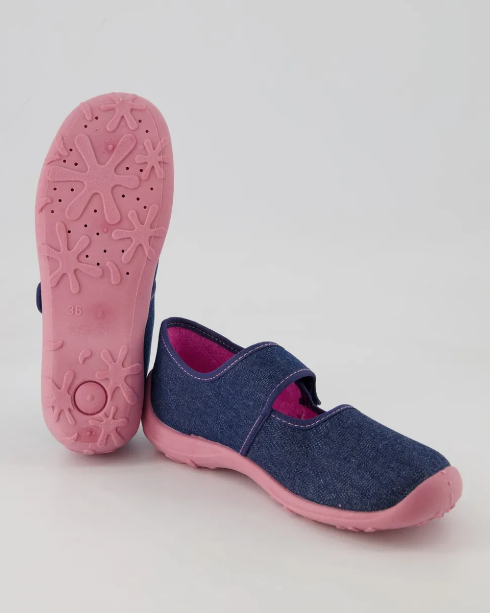 532342 Hausschuhe in Blau