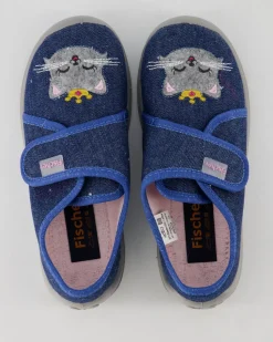 532331 Hausschuhe in Blau