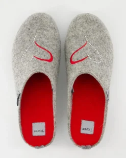 74-01111 Hausschuhe in Grau