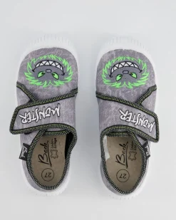 3057 Hausschuhe in Grau