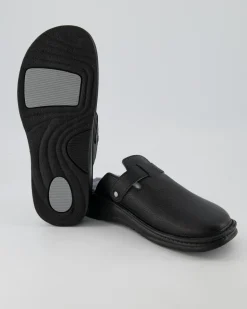 5009-18 Hausschuhe in Schwarz