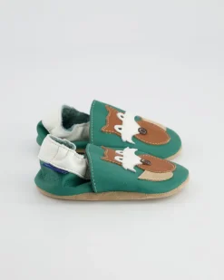 6003 Krabbelschuhe in Grün