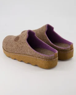 6120-17 Pantoletten in Beige