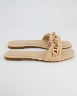 12566 Pantoletten in Beige