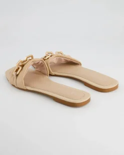 12566 Pantoletten in Beige