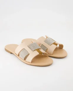 12260 Pantoletten in Beige