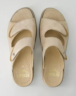 595020-62 Pantoletten in Beige