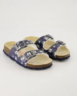 800111-8110 Pantoletten in Blau