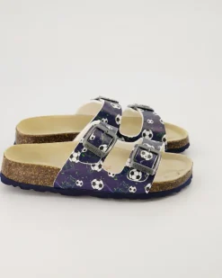 800111-8110 Pantoletten in Blau