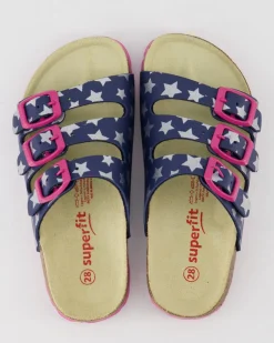 800113-8400 Pantoletten in Blau