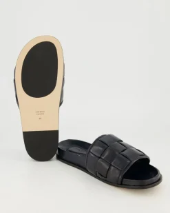 22202 Pantoletten in Blau