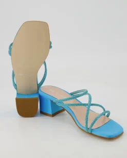 12939 Pantoletten in Blau