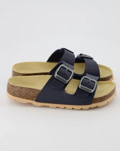 800111-8000 Pantoletten in Blau