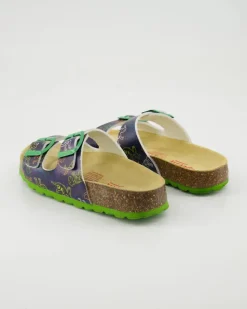 1-800111-8150 Pantoletten in Blau