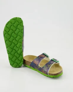 1-800111-8150 Pantoletten in Blau