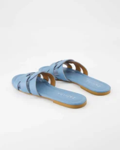 13151 Pantoletten in Blau