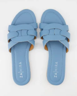 13151 Pantoletten in Blau