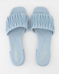 2556 Pantoletten in Blau