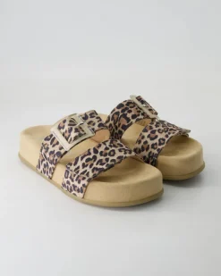 6157 Pantoletten in Braun