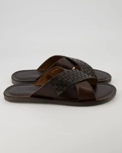 7525 Pantoletten in Braun