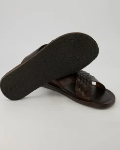 7525 Pantoletten in Braun