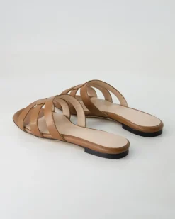 1222 Pantoletten in Braun