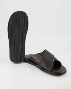 7767 Pantoletten in Braun