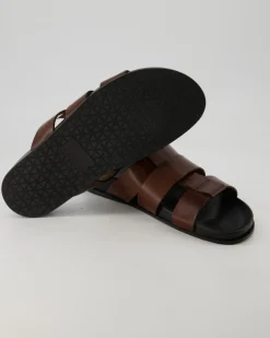 6857 Pantoletten in Braun