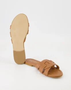 13151 Pantoletten in Braun