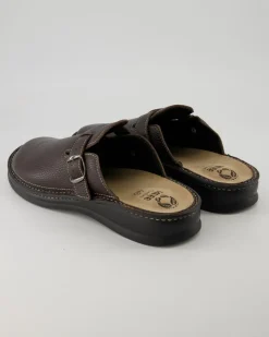 5009-18 Pantoletten in Braun