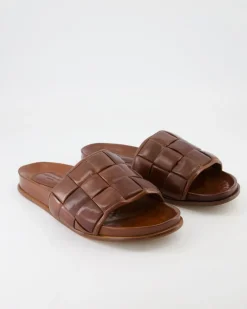 22202 Pantoletten in Braun