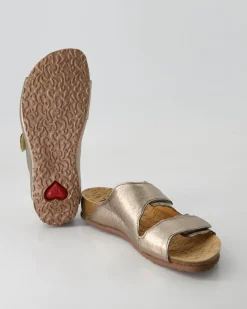 3-001177-9000 Pantoletten in Bronze