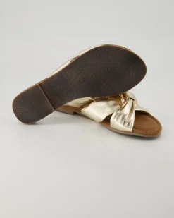 33.530 Pantoletten in Gold