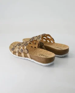 3-000247-4010 Pantoletten in Gold