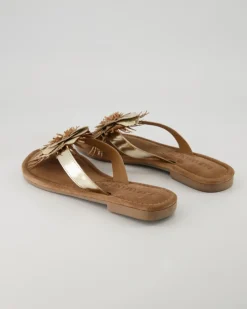 33.518 Pantoletten in Gold