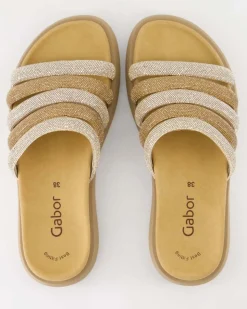 43.752.82 Pantoletten in Gold