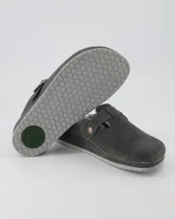 8119-21 Pantoletten in Grau