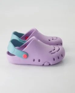 1-000990-8500 Pantoletten in Lila