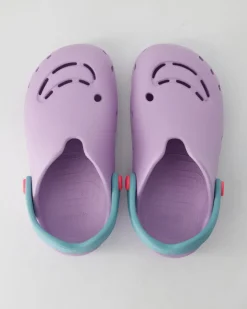 1-000990-8500 Pantoletten in Lila