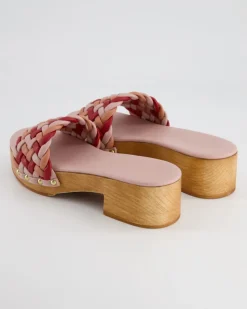 12695 Pantoletten in Mehrfarbig