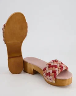 12695 Pantoletten in Mehrfarbig