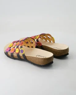 3-000247-0020 Pantoletten in Mehrfarbig